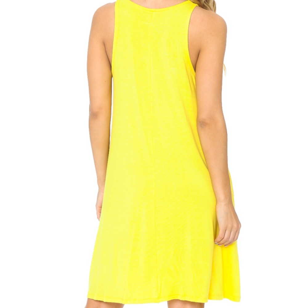 SLEEVELESS DRESS WITH POCKETS - Picture 5 of 5